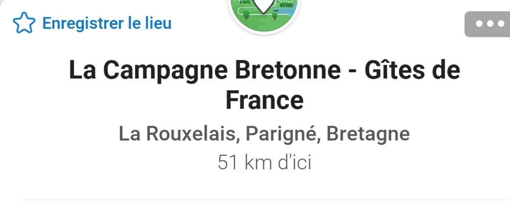 Willa La Campagne Bretonne Parigné Zewnętrze zdjęcie